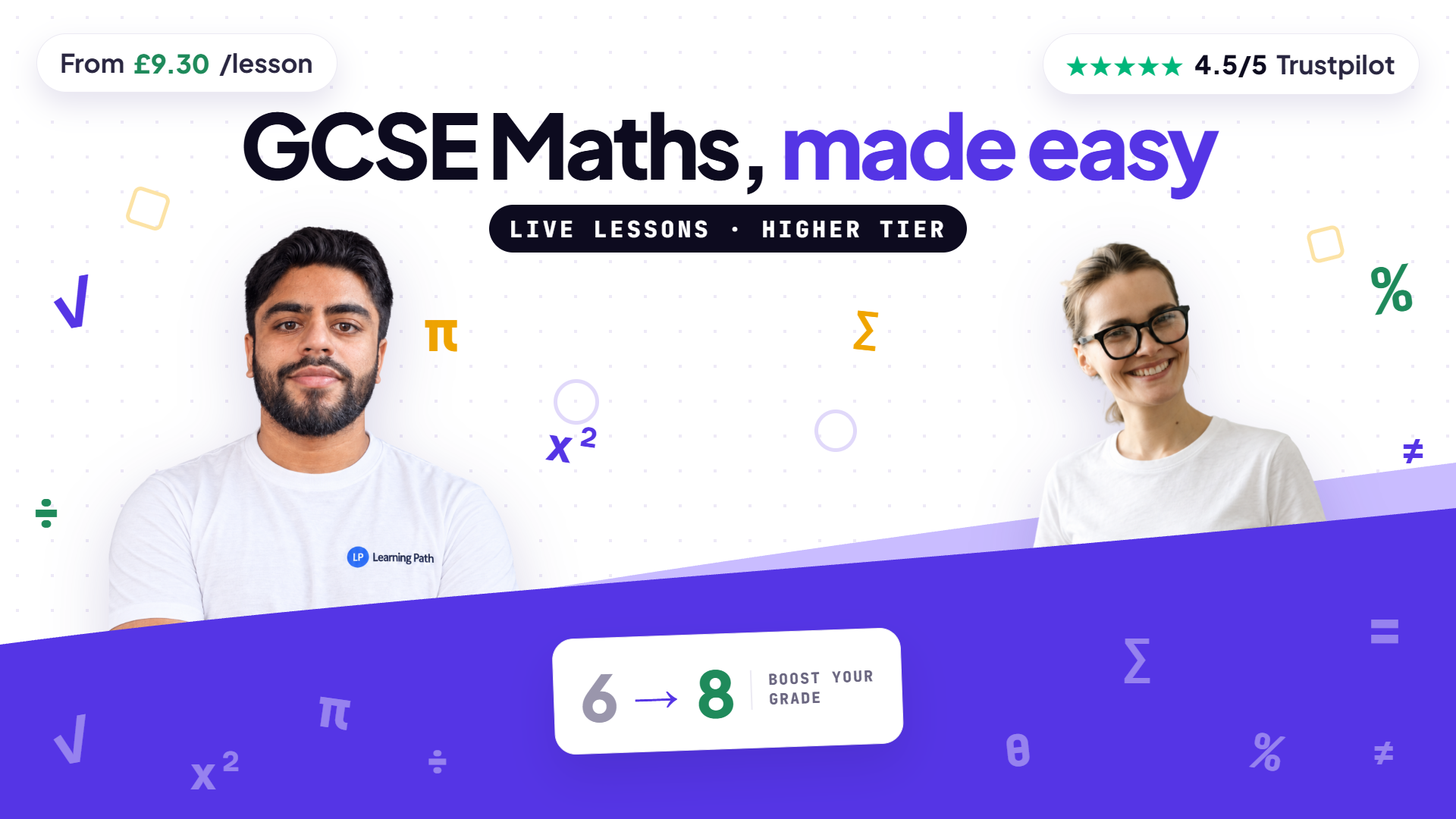 Learning Path GCSE Maths tutors
